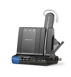 Plantronics W745/A-APT31, Savi, беспроводная гарнитура PL-W745/A-APT31 с электронным микролифтом для Avaya Tenovis