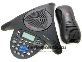 Polycom SoundStation 2 EX телефонный аппарат для конференц-связи 2200-16200-122